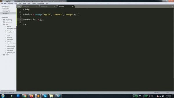 How to utilize array in php - PHP array phptutorial 2021