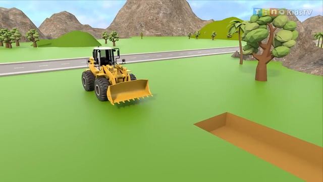 Грузовики для спасения животных для детей | Строительство зоопарка для слонов смотреть онлайн