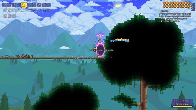 Прохождение Terraria 1.4 | Террария 1.4 (Journey's END MASTER ) #23 Развлечение с Армией старца ! смотреть онлайн