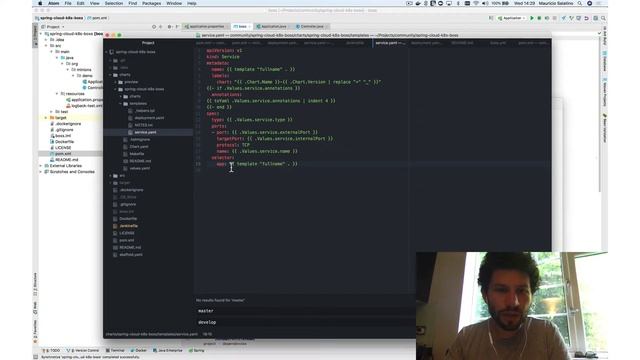 Spring Cloud Kubernetes Example смотреть онлайн