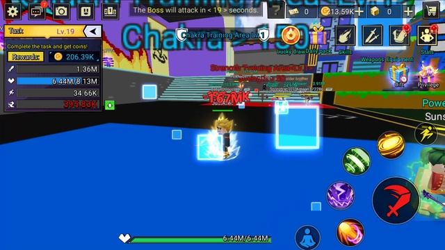 Blockman Go - Anime Fighting Simulator Gameplay Walkthrough Part 490 (Android,iOS) смотреть онлайн