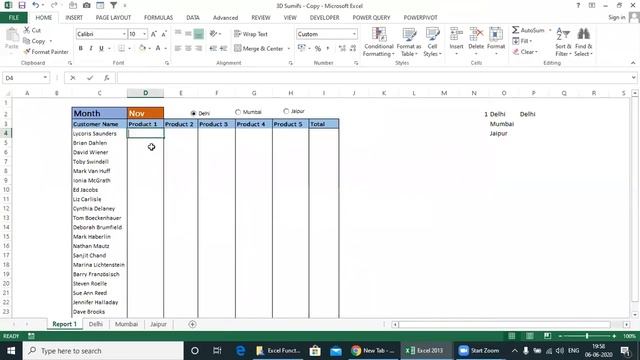 3D Sumifs Function In Excel | 3-D Cell References For SUMIF Function with Criteria Across Sheets смотреть онлайн