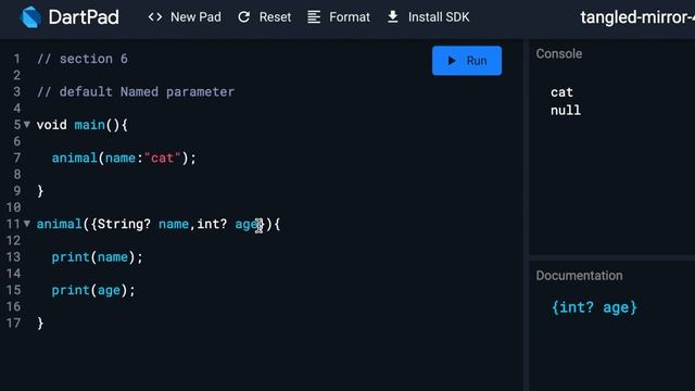 #22 dart : Default Named Parameter In Dart || Dart For Flutter || Hindi || By Vivek Lodh смотреть онлайн