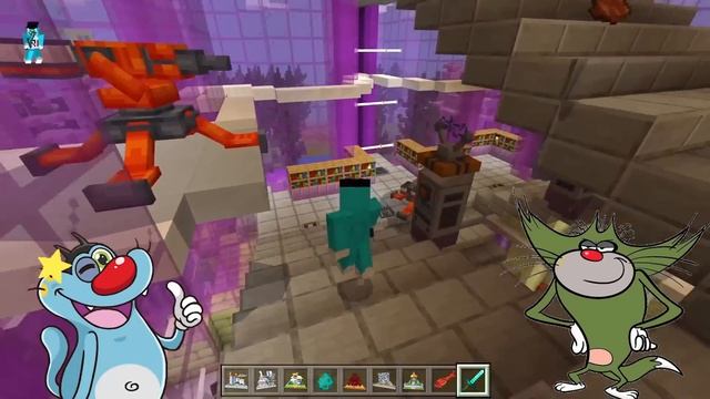 Minecraft Oggy Made Strongest Secure Houses With Jack | Rock Indian Gamer | смотреть онлайн