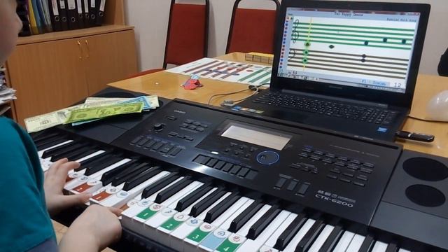 Soft Mozart в Чайковском, Настя, 6 лет 1-ый год обучения 5-й месяц смотреть онлайн