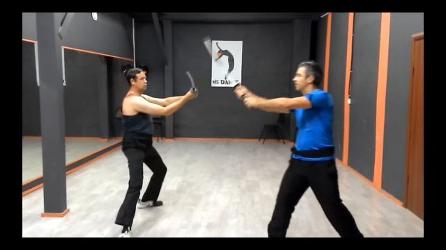 Удар катаной по кистям рук на уходе в сторону смотреть онлайн