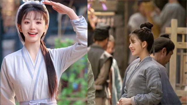 tạo hình thôn nữ của dàn hoa 95, triệu lộ tư đẹp lấn át trương tịnh nghi смотреть онлайн