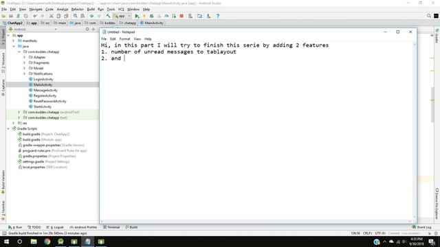 Chat App with Firebase Part 20 - Adding 2 Important Features - Android Studio Tutorial смотреть онлайн