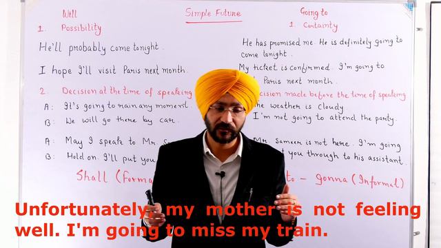 Future Simple - Will Vs. Going to | हिंदी में смотреть онлайн