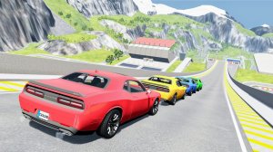 Эпические прыжки на скоростном автомобиле #166 – BeamNG Drive