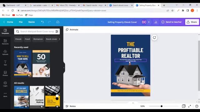 How To Design An eBook Cover On Canva Super Fast смотреть онлайн