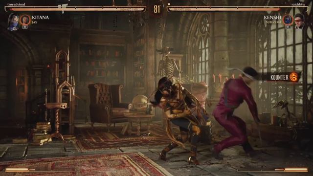 LANDING HIGH DAMAGE COMBOS AND BRUTALITIES WITH KITANA - Mortal Kombat 1 Ranked смотреть онлайн
