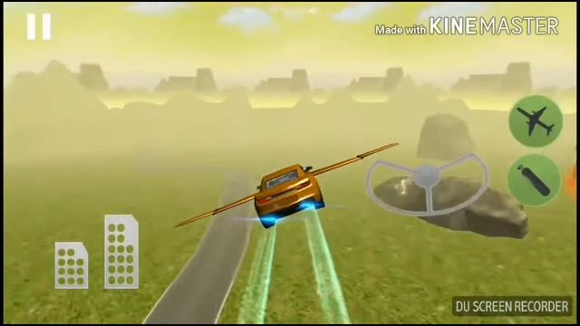 Обзор.Играем в игру Flying car simulator??? смотреть онлайн