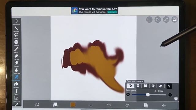 разбор IbisPaint X часть 2: панель инструментов