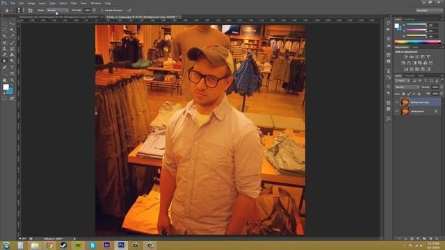 Photoshop CS6 Tutorial - 84 - Sharpen, Blur, and Smudge Tools смотреть онлайн
