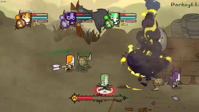 Castle Crashers-Хардкорное прохождение №1 смотреть онлайн