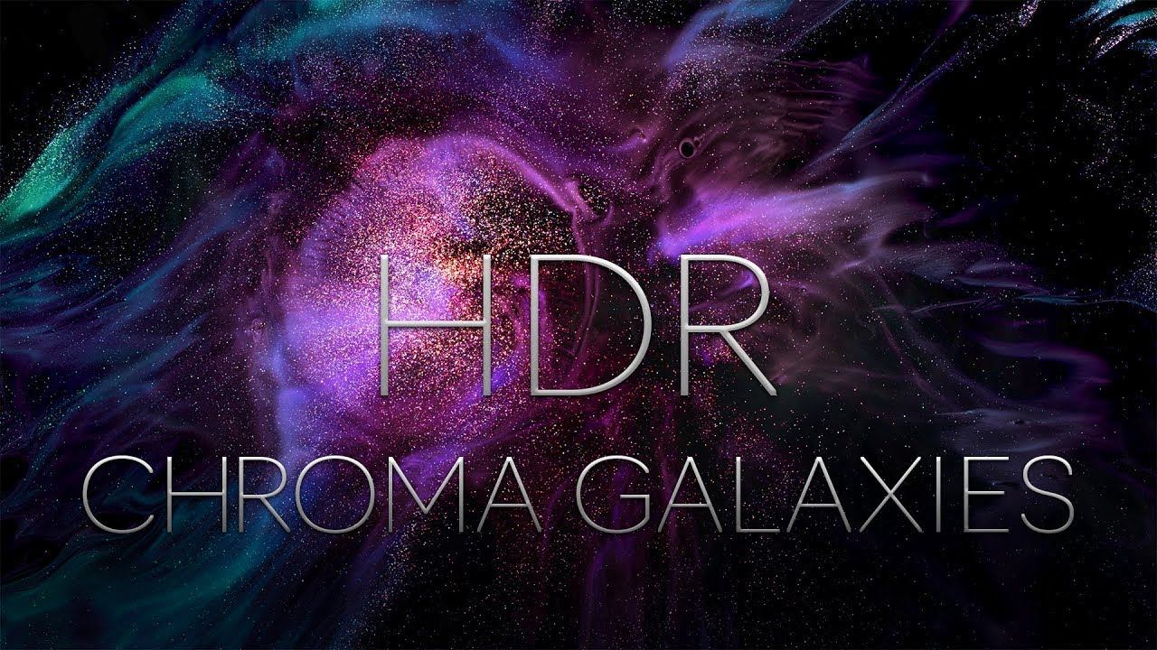 CHROMA GALAXIES HDR // EXPERIMENTAL MACRO SHORT FILM // SHOT IN 8K смотреть онлайн