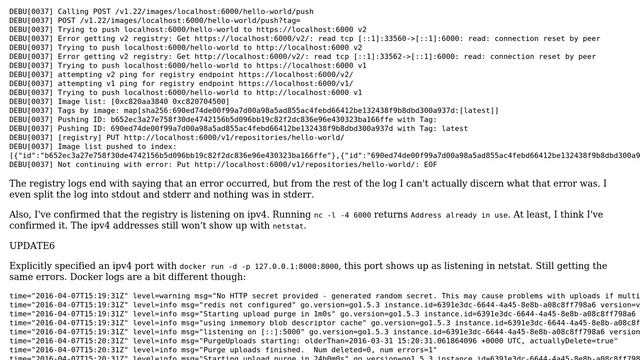 DevOps & SysAdmins: Pushing to local docker registry gives connection reset error (2 Solutions!!) смотреть онлайн