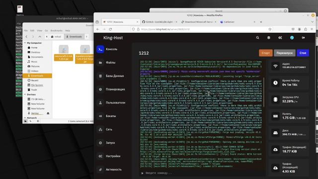 Как поставить моды на хостинг? Хостинг игровых серверов KingHost смотреть онлайн