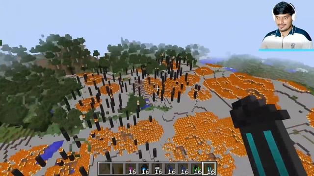* BLACK HOLE GRENADE * Most Dangerous BOMB 💣💣 EVER !!! | minecraft hindi смотреть онлайн