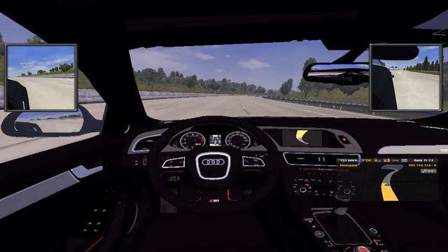 Euro Truck Simulator 2 | Audi RS4 смотреть онлайн
