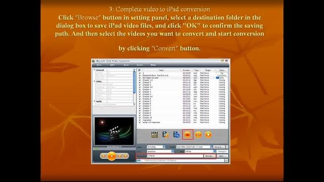 How to Convert Video to iPad 2 Supported Video Formats смотреть онлайн