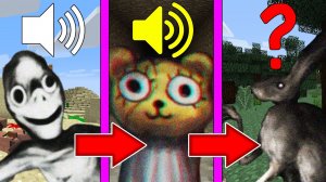 Угадай МОНСТРА ТРЕВОРА ХЕНДЕРСОНА по звуку в МАЙНКРАФТ #3 ! МУЛЬТЯШНАЯ ДЕВОЧКА ЙОЙО MINECRAFT