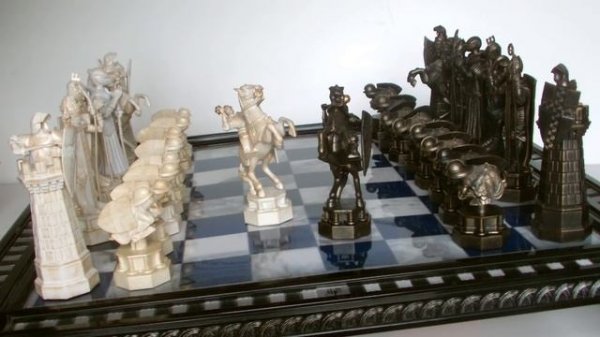 Harry Potter Wizard Chess Set by DeAgostini and Time Turner [HD]