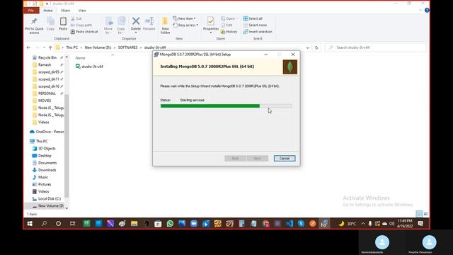 Download and Installation of Mongo DB and Studio 3t смотреть онлайн