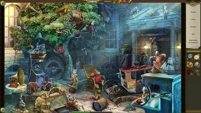 Hidden City: Поиск скрытых предметов. Двор. (Слова). Прохождение от SAFа смотреть онлайн
