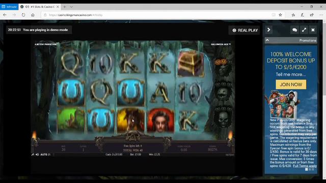 See The Freaky Free Spins in Halloween Jack Slot смотреть онлайн