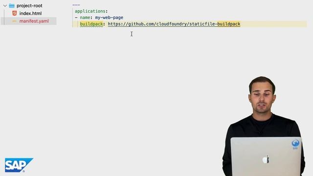 Deploy a Static Web Page – Cloud Foundry Basics #1 смотреть онлайн