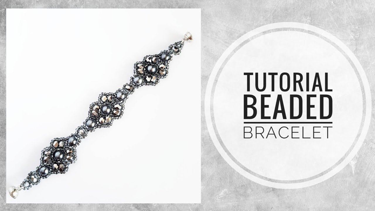 #МК - Браслет "Серебристый графит" | #Tutorial - Bracelet "Silver graphite" смотреть онлайн