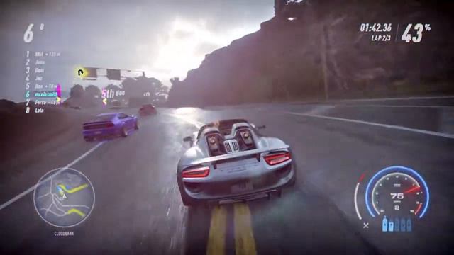 Porsche 918 Spyder - NFS Heat - Spike смотреть онлайн