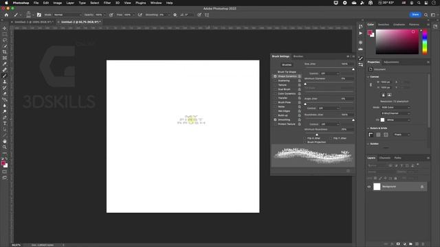 Создание собственных кистей в Photoshop смотреть онлайн