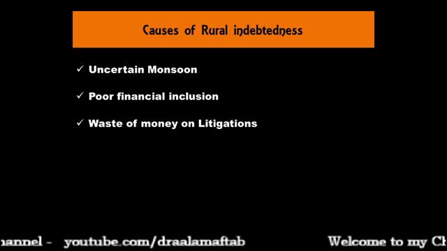 Rural Indebtedness: causes & measures смотреть онлайн