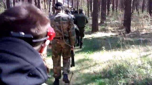 Идем на базу Свободы. Лазертаг Сценарная игра STALKER, Челябинск 2016.05.02. смотреть онлайн