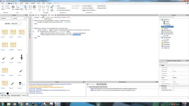 Roblox Scripting Tutorials #14: Marketplace Service