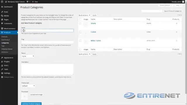 Wordpress Tuition - Add And Manage Product Categories смотреть онлайн