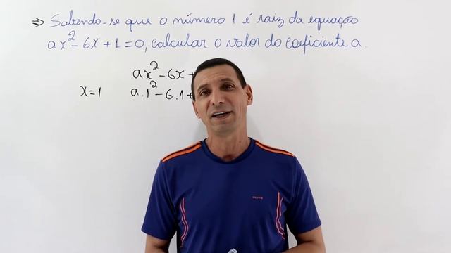 Sabendo-se que o número 1 é raiz da equação da ax² - 6x + 1 = 0, calcular o valor do coeficiente a. смотреть онлайн