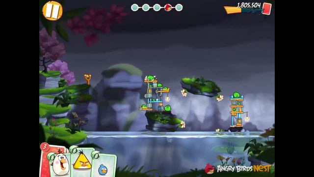 Angry Birds 2 Boss Fight 63! King Pig Level 480 Walkthrough смотреть онлайн