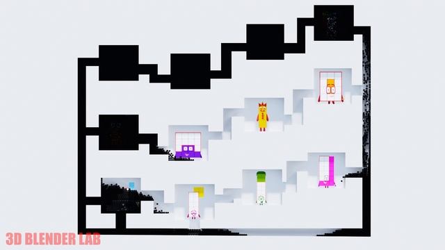 NUMBERBLOCKS | Tank Survival Game #2: Which Block Will Remain? смотреть онлайн