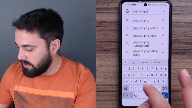COMO CONVERTER FOTOS PARA PNG PELO CELULAR смотреть онлайн