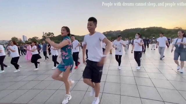 💝Dandan💝 Promotes Dance Gymnastics💝Dancing Slowly With The Residents Of💝 Beishan City💝Jilin💝