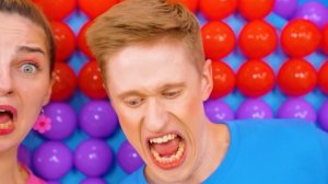 Домики Одного Цвета Бедная vs Богатая vs Ультра Богатая | Сумасшедший Челлендж от Multi DO Smile