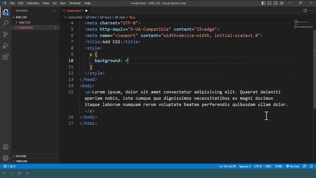 Add CSS to HTML Document (CSS ချိတ်ဆက်အသုံးပြုနည်း) смотреть онлайн