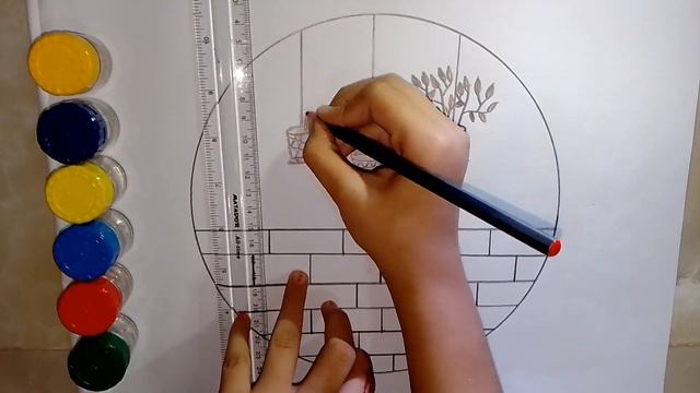 how to draw a flower hanging vase or basket смотреть онлайн