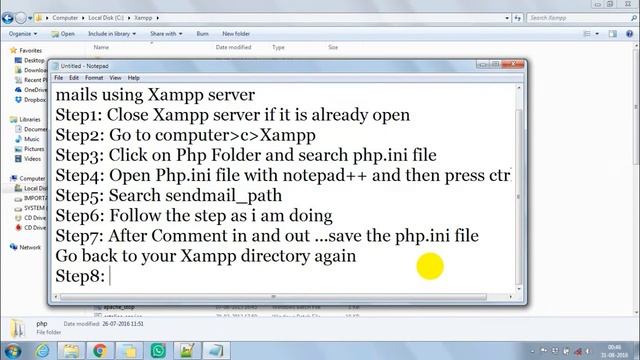 how to send mail in php through Xampp/Wamp server or localhost | Arun Techsupport смотреть онлайн