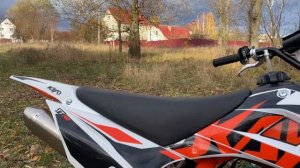 ОБКАТЫВАЮ ПИТБАЙК / ДАСТЕРОФОБИЯ и НАВАЛ НА ЗАДНЕМ ! kayo tt 140