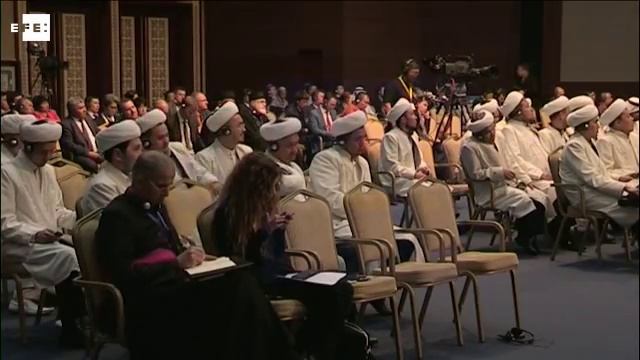 Peace, terrorism and tolerance dominate Astana religious congress смотреть онлайн